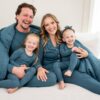 Long Sleeve Pajamas in Atlantic