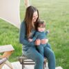 Zippered Romper in Atlantic