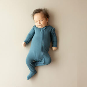 Kyte BABY Zippered Footie in Atlantic