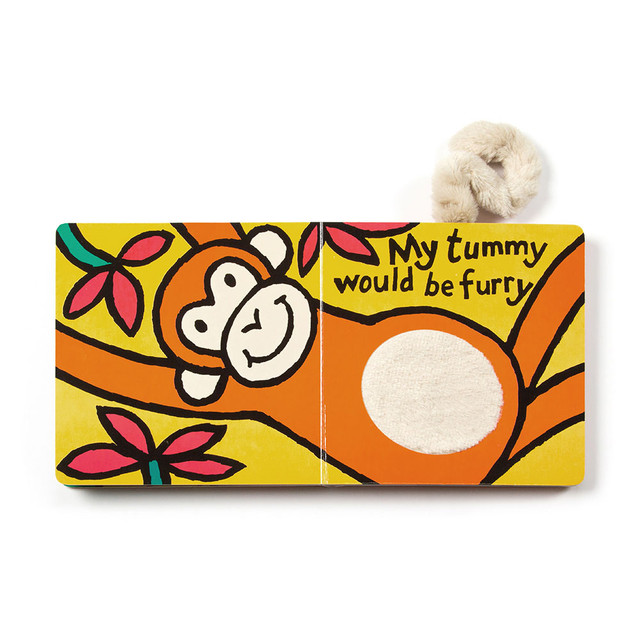 If I Were A Monkey Board Book from Jellycat
