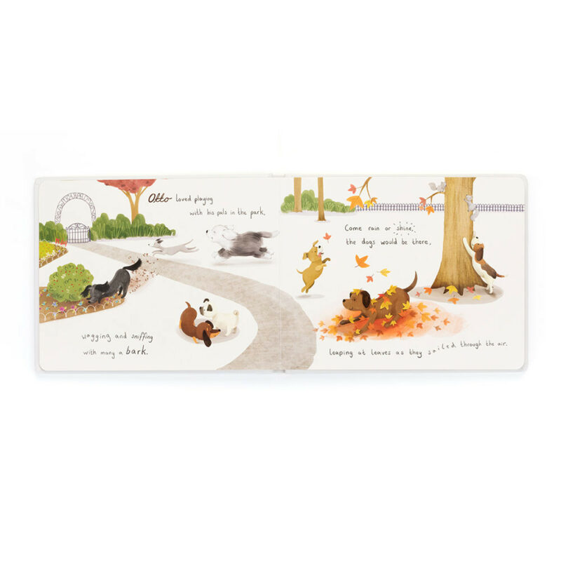 Otto the Loyal Long Dog Book made by Jellycat