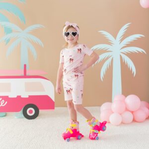 Kyte BABY Short Sleeve Pajamas in Barbie Beach