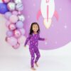 Long Sleeve Pajamas in Barbie Astronaut from Kyte BABY