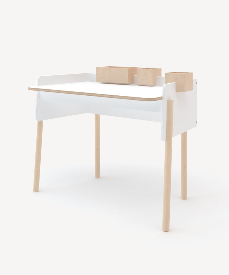 Brooklyn Desk in Birch available at Blossom