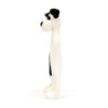 Bashful Black & Cream Puppy Comforter from Jellycat