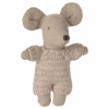 Baby Mouse In Carry Cot In Rose made by Maileg