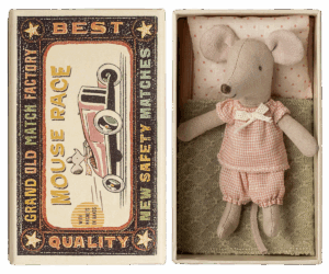 Maileg Little Sister Mouse In Matchbox Maileg Little Sister Mouse In Matchbox