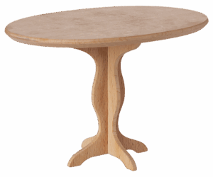Maileg Oval Table For Mini In Nature