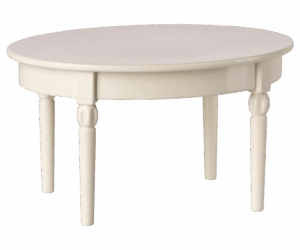 Maileg Vintage Dining Table For Mouse In Off White