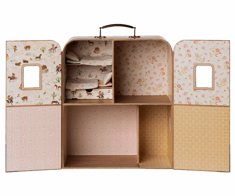 Maileg SuitCasa For Little Sister and Brother Mouse Toys Maileg SuitCasa For Little Sister and Brother Mouse Toys