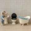 Water Closet For Mouse In Off White from Maileg