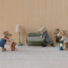 Vintage Floor Lamp For Mouse In Mint from Maileg