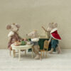 Vintage Dining Table For Mouse In Off White from Maileg