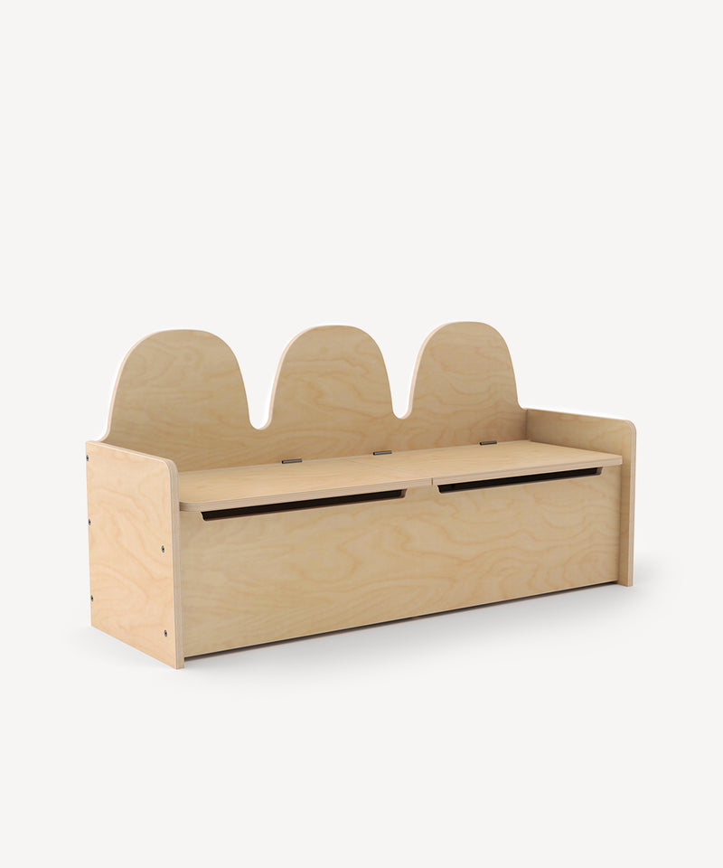 Camel Storage Bench from Oeuf