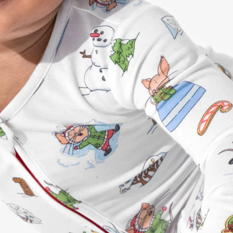 Cozy_Cookie_Christmas_sleepwear_2000x Bellabu Bear If You Give A Mouse A Cookie Christmas Bamboo Viscose Convertible Footie