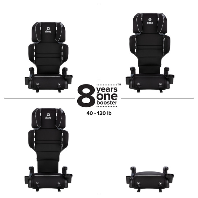 Connect3 RXT 2-in-1 High-Back Booster from Diono Connect3 RXT 2-in-1 High-Back Booster from Diono