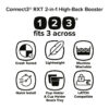 EComm_Connect3_RXT_High_Back_14_Icons_56270-NA-01_Black_Storm_1312__00992.1733440349 Diono Connect3 RXT 2-in-1 High-Back Booster