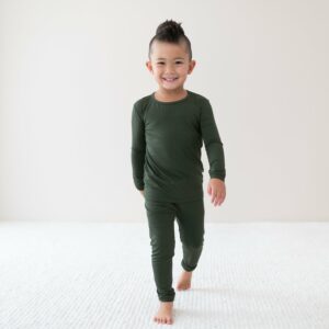 Kyte BABY Long Sleeve Pajamas in Fir
