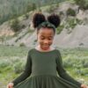 Kyte BABY Bow Headband in Fir