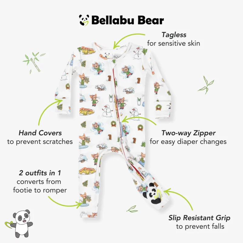 If_You_Give_A_Mouse_A_Cookie_Holiday_Bamboo_Convertible_Footie_2000x Bellabu Bear If You Give A Mouse A Cookie Christmas Bamboo Viscose Convertible Footie
