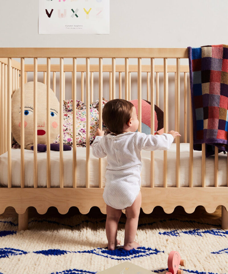 Oeuf Moss Crib