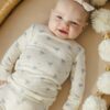 Bamboo Pajama Set In Hanukkah from Quincy Mae