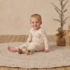 Quincy Mae Bamboo Pajama Set In Winter Wonderland