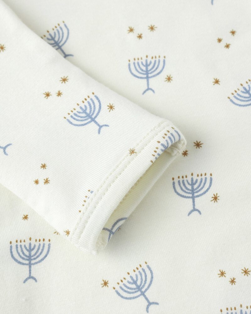 Bamboo Pajama Set In Hanukkah available at Blossom