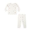 Bamboo Pajama Set In Winter Wonderland from Quincy Mae