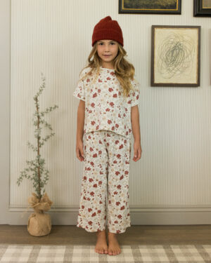 Rylee & Cru Ruthie Set In Holiday Floral