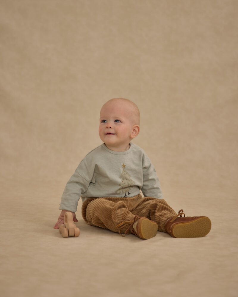 Rylee & Cru Long Sleeve Tee In Christmas Tree