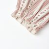 Rylee & Cru Ruffle Pajamas In Candy Cane Stripe