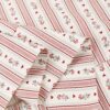 Ruffle Pajamas In Candy Cane Stripe