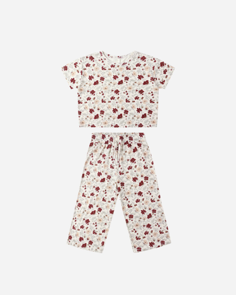 Ruthie Set In Holiday Floral