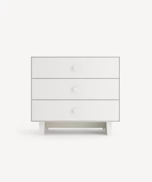 Oeuf Rhea 3 Drawer Dresser in White