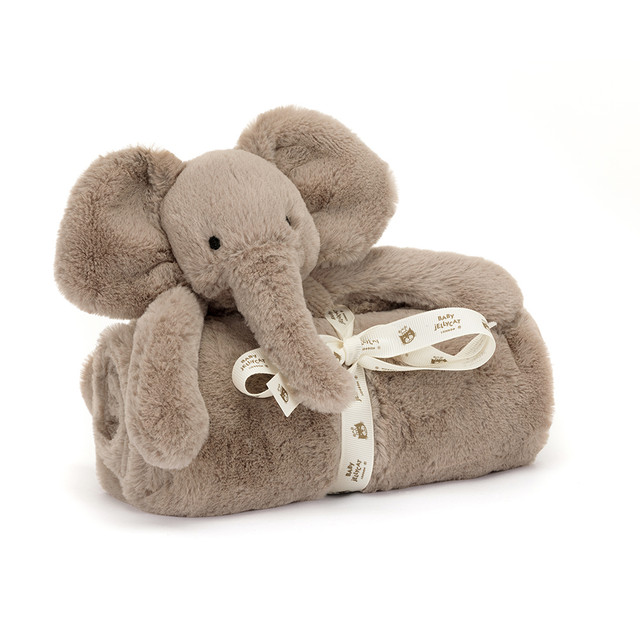 Smudge Elephant Blankie from Jellycat Smudge Elephant Blankie from Jellycat