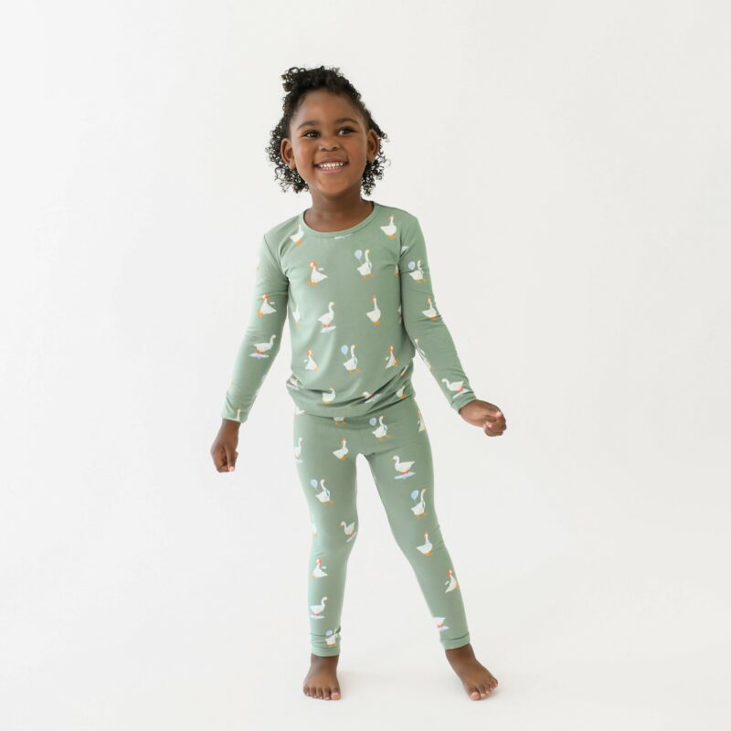 Kyte BABY Long Sleeve Pajamas in Silly Goose