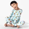 Bellabu Bear Merry Minions Holiday Bamboo Viscose Pajama Set