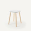 Oeuf Square Stool