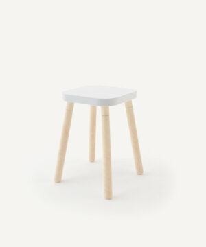 Oeuf Square Stool