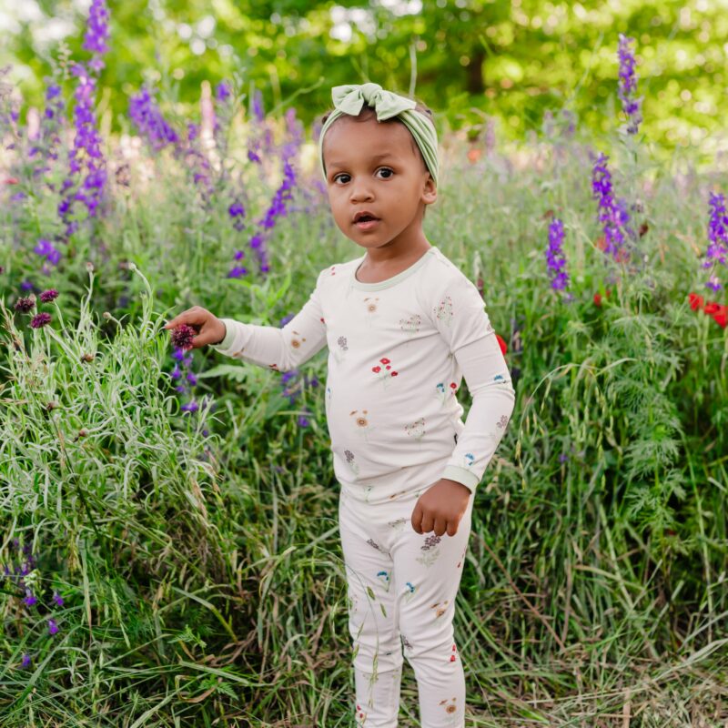 Kyte BABY Long Sleeve Pajamas in Wildflower