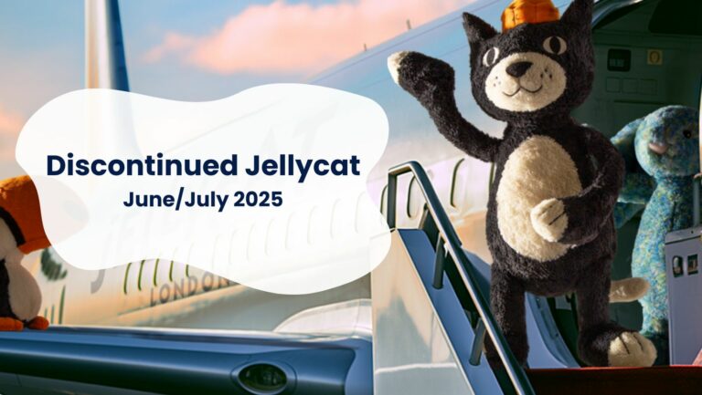 List of Discontinued Jellycat from June/July of 2025