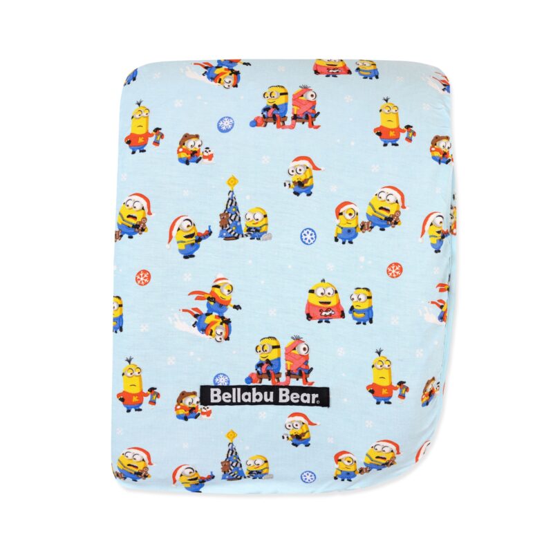 Minion Christmas Bamboo Blanket made by Bellabu Bear
