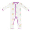 Kyte BABY Snap Romper in Poi Rainbow