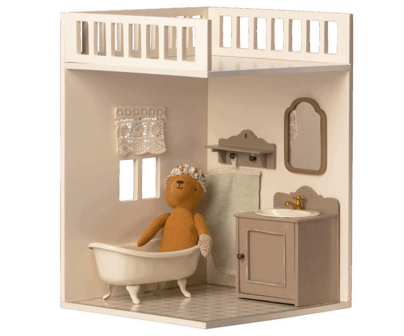 House of Miniature Bathroom from Maileg House of Miniature Bathroom from Maileg