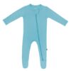 Zippered Footie in Makai from Kyte BABY Zippered Footie in Makai from Kyte BABY