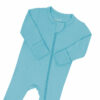 Zippered Footie in Makai Zippered Footie in Makai