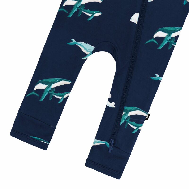 Zippered Romper in Humpback