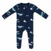 Zippered Footie in Humpback from Kyte BABY