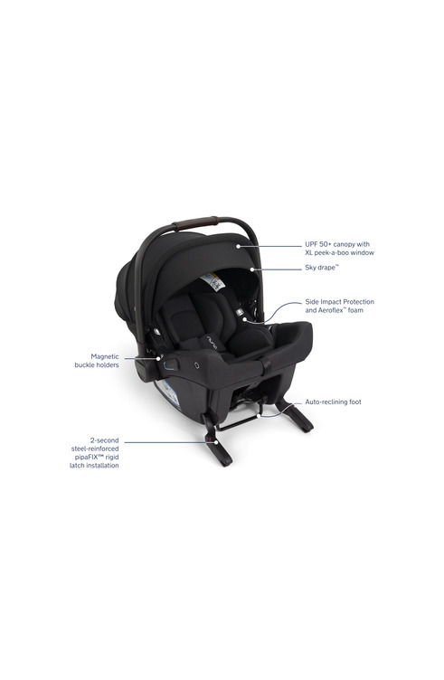 Triv LX + Pipa URBN Travel System made by Nuna